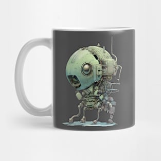 Cyberpunk Robot Pet Mug